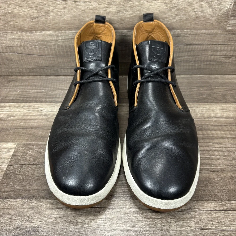 Cole Haan GrandPro Chukka Black Mens US Size 13 C24789 Boots